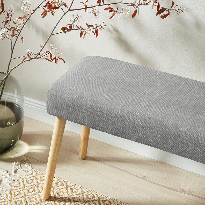 Tissu de revêtement Tissu chenille – gris clair, image number 7