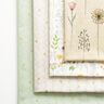 Tissu de décoration Semi-panama fleurs séchées – nature/rose,  thumbnail number 3
