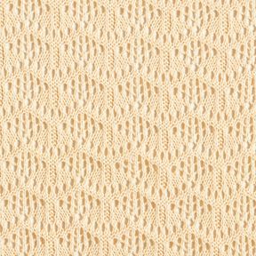 Maille tricot&eacute;e &agrave; motif de vagues &ndash; cr&egrave;me, 