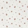 Tissu double gaze de coton Fleurs – blanc,  thumbnail number 1