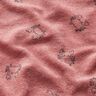 Jersey éponge Crabes – vieux rose foncé,  thumbnail number 2