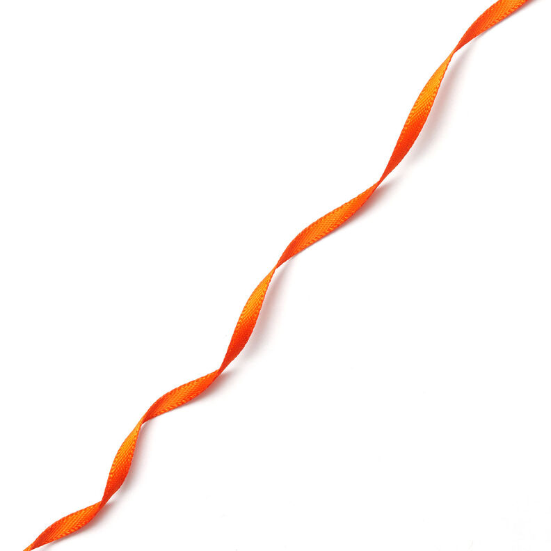 Ruban de satin [3 mm] – orange,  image number 2