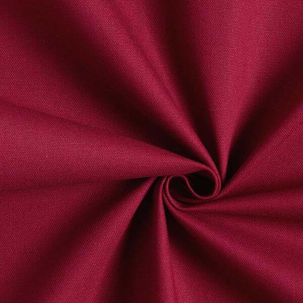 Tissu de décoration Canvas – rouge bordeaux,  image number 1