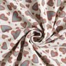 Sweatshirt gratté Cœurs en léopard scintillants – nature,  thumbnail number 5
