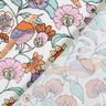 Coton enduit Océan de fleurs – blanc,  thumbnail number 5