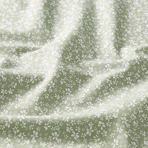 Tissu en coton Cretonne Petites fleurs – kaki, 