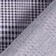 Tissu pour veste de pluie Prince de Galles – noir/blanc,  thumbnail number 4