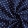 Coton enduit petits pois – bleu nuit,  thumbnail number 4