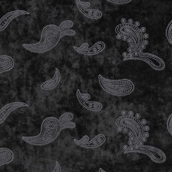 Velours Nicky Cachemire – noir, image number 1