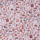 GOTS Jersey coton Impression numérique Robots – argent,  thumbnail number 1