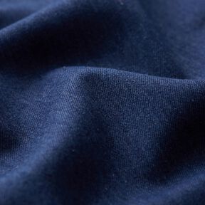 Denim de coton mélangé moyen – indigo, 