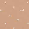 Jersey coton poussin – marron clair,  thumbnail number 1