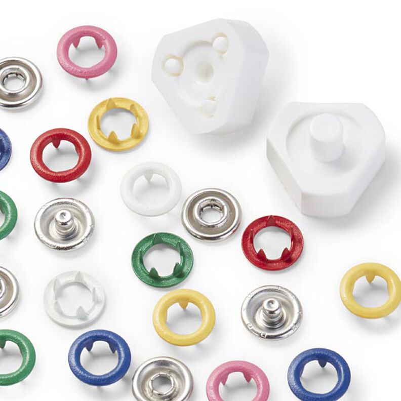 Boutons-pression jersey couleur [Ø 8 mm] Set | Prym Love,  image number 3