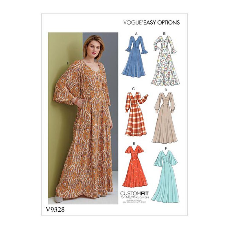 Robe, Vogue 9328 | 32 - 40,  image number 1