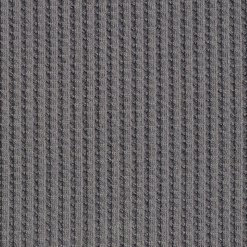 Jersey de coton gaufré uni – gris,  image number 4