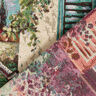 panneau décoratif Gobelin Vespa – carmin/beige clair,  thumbnail number 4