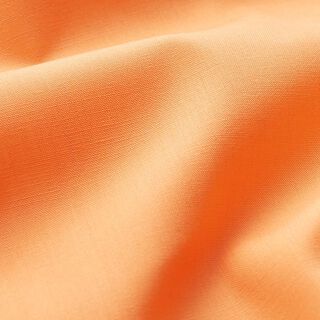 Tissu en polyester et coton mélangés, facile d’entretien – orange clair, 