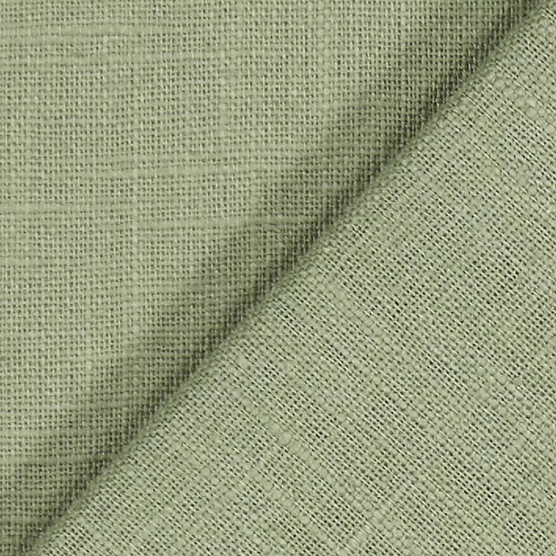 Tissu de lin en ramie mélangée medium – roseau,  image number 3