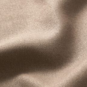 Pur lin lourd Uni – taupe foncé, 
