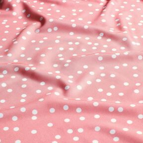 Tissus pour maillot de bain UPF50 kleine Punkte – rose/blanc, 