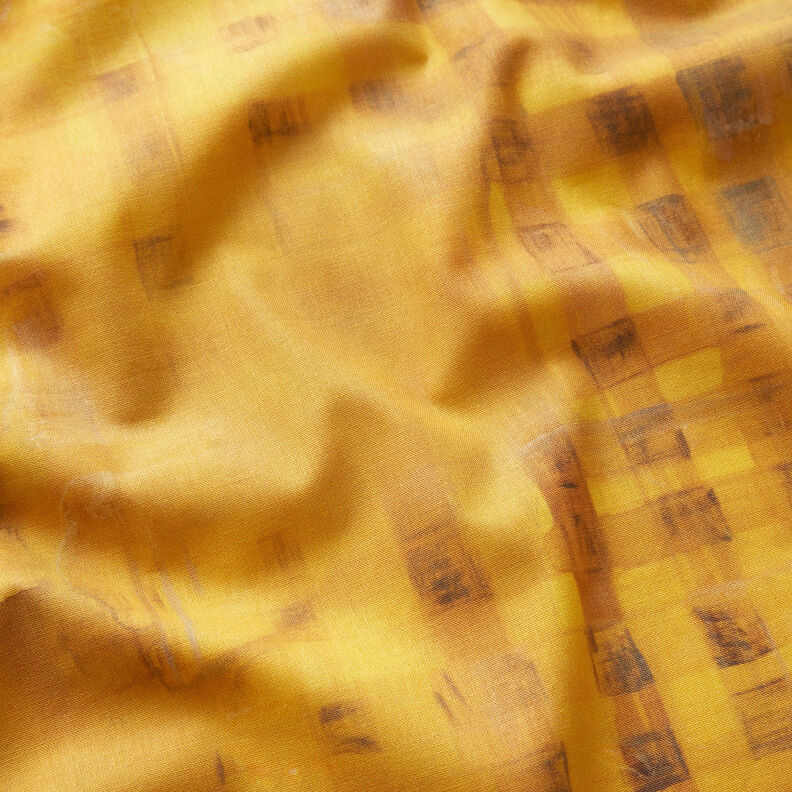 GOTS Batiste de coton Tissu bordure à carreaux avec dégradé de couleurs | TCC x LOOKS by Wolfgang,  image number 3