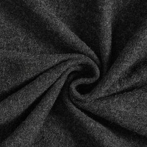 Tissu léger en maille en mélange de viscose et laine – anthracite, 