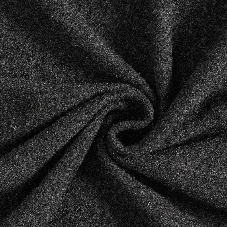 Tissu léger en maille en mélange de viscose et laine – anthracite,  image number 1