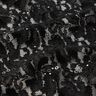 Dentelle avec fleurs pailletées – noir,  thumbnail number 2