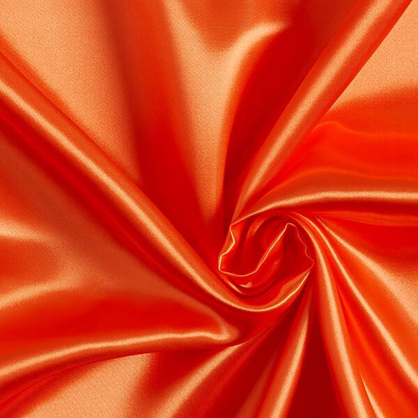 Satin polyester – orange,  image number 1