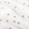 Tissu double gaze de coton Trèfle à 4 feuilles – écru/pistache,  thumbnail number 2