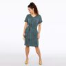 FRAU VIKKI - Robe ample avec col en V et ceinture, Studio Schnittreif | XS - XXL,  thumbnail number 4