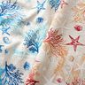 Tissu de décoration Canvas Collage marin – rouge/orange,  thumbnail number 5