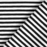 Jersey coton Rayures étroites – noir/blanc,  thumbnail number 4