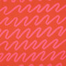 Popeline coton Making Waves | Nerida Hansen – rouge feu,  thumbnail number 1