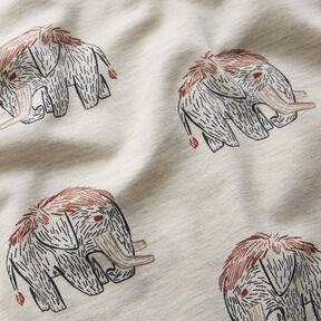 Jersey coton Mammouths | by Poppy écru, 