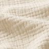Tissu double gaze de coton Mélange lin Uni  – nature,  thumbnail number 2
