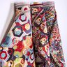 Tissu déco Gobelin Visages abstraits – noir,  thumbnail number 3
