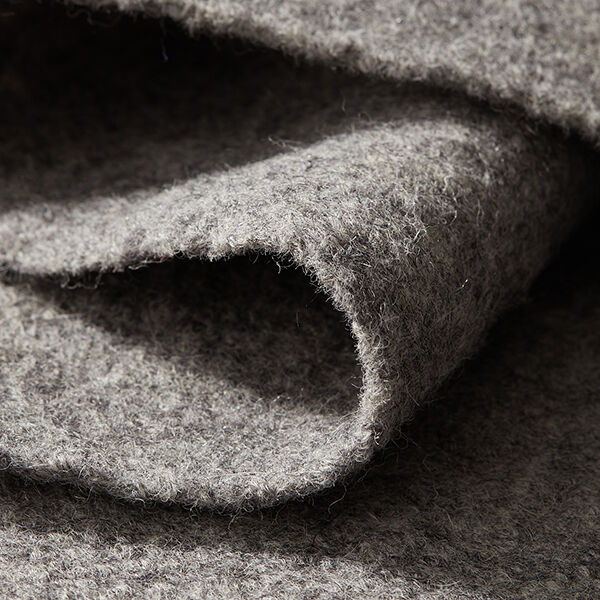 Loden de laine foulé – gris,  image number 4