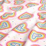 Jersey coton Cœurs colorés – écru,  thumbnail number 2