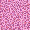 Tissu double gaze de coton imprimé léopard coloré | Poppy Fabrics – violet pastel/lilas rouge,  thumbnail number 1