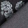 Chambray kleine Rosen – noir/blanc,  thumbnail number 4