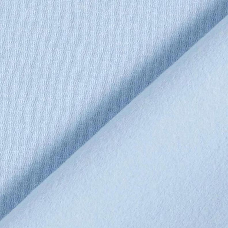 Molleton coton léger uni – bleu clair,  image number 5