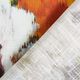 Tissu pour chemisier mélange lin-viscose fleurs somptueuses,  thumbnail number 4