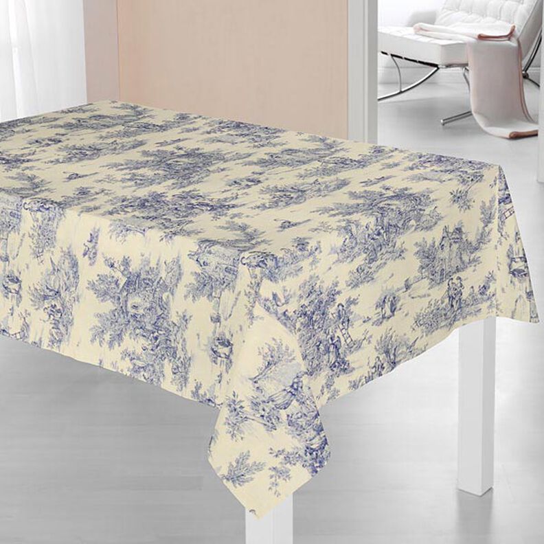 Tissu de décoration Pastorale 280 cm – bleu,  image number 5