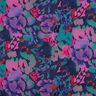 Satin de coton Presence Charcole Impression numérique | Nerida Hansen – bleu nuit/lavande,  thumbnail number 1