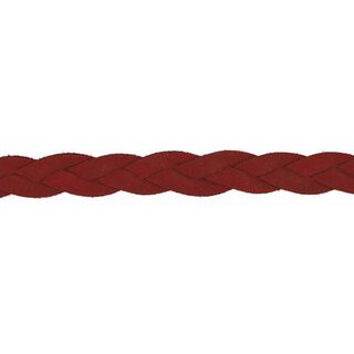 Cordon tressé [ 10 mm ] – rouge bordeaux, 