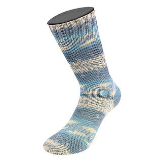 Meilenweit 100 Denim Mix Blue, 100g | Lana Grossa – argent/gris clair, 
