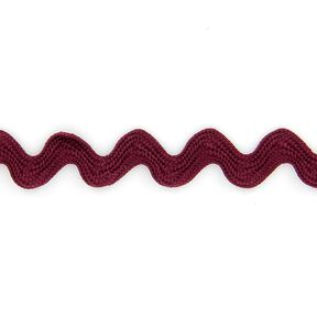 Lisse dentelée [12 mm] – rouge bordeaux, 