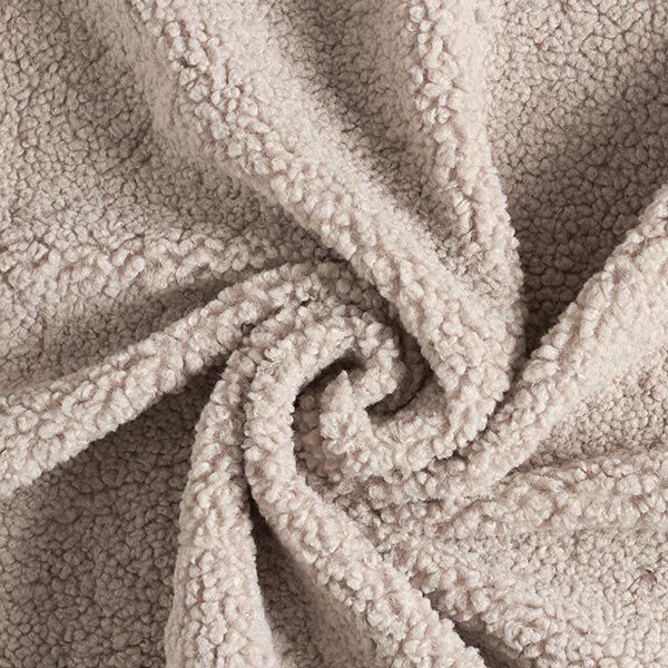 Tissu d’ameublement en teddy – beige foncé,  image number 1