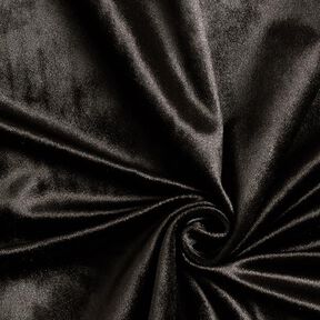 Tissu de décoration Velours – noir, 